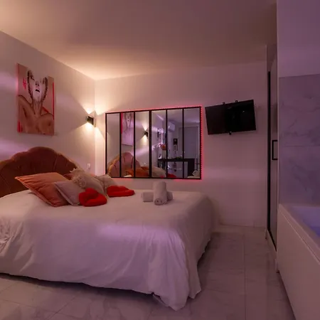 Appartement Bulle D'amour Balnèo Spa&terrasse à 5 Min Des Plages Argelès-sur-Mer